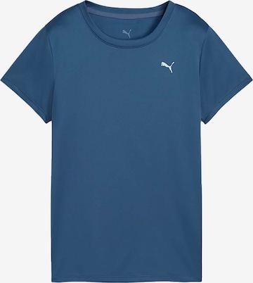 T-shirt fonctionnel PUMA en bleu : devant