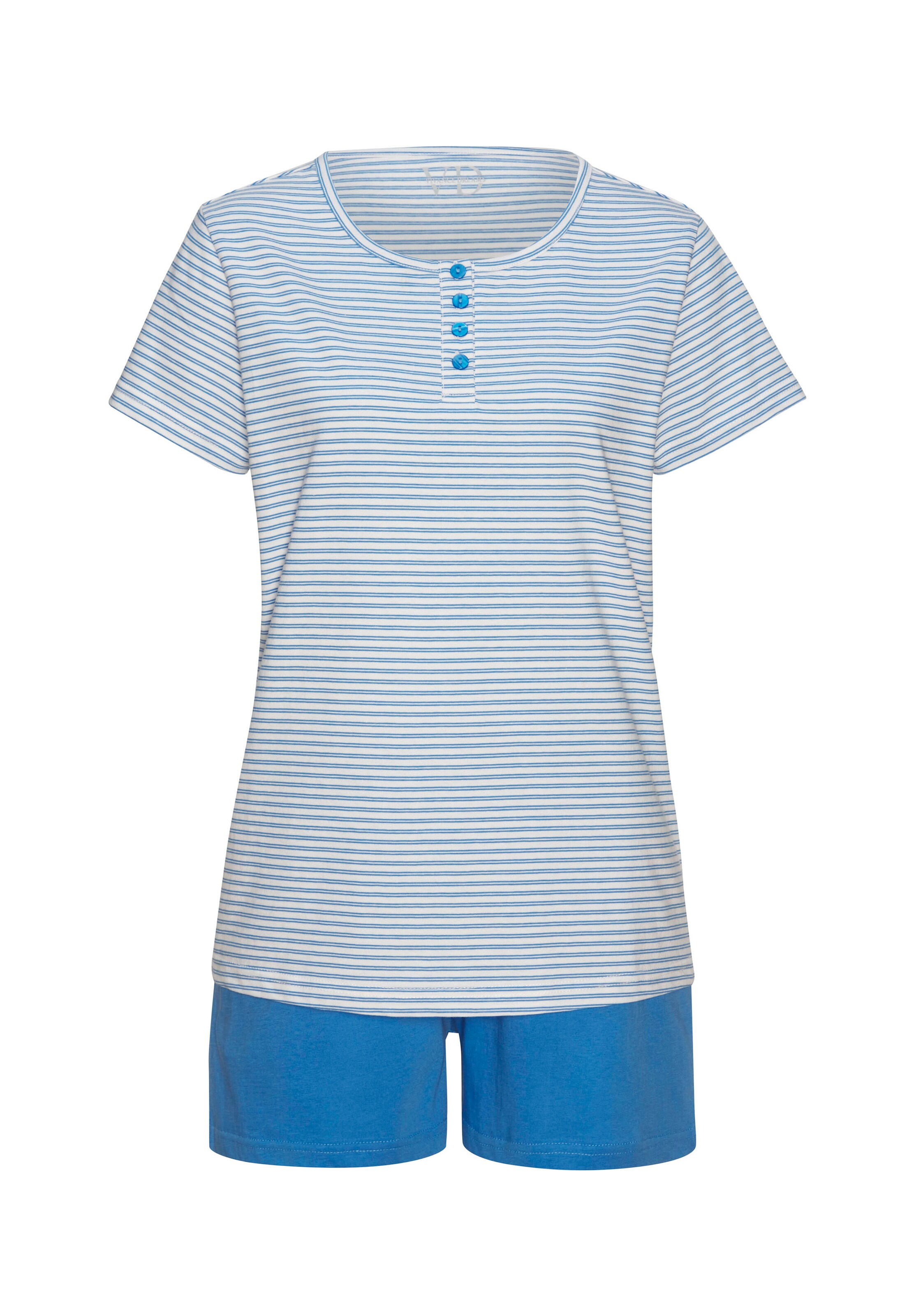 VIVANCE Pajama 'Dreams' in Blue: front