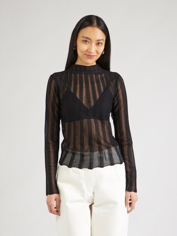 REMAIN Pullover in Schwarz: Vorderseite