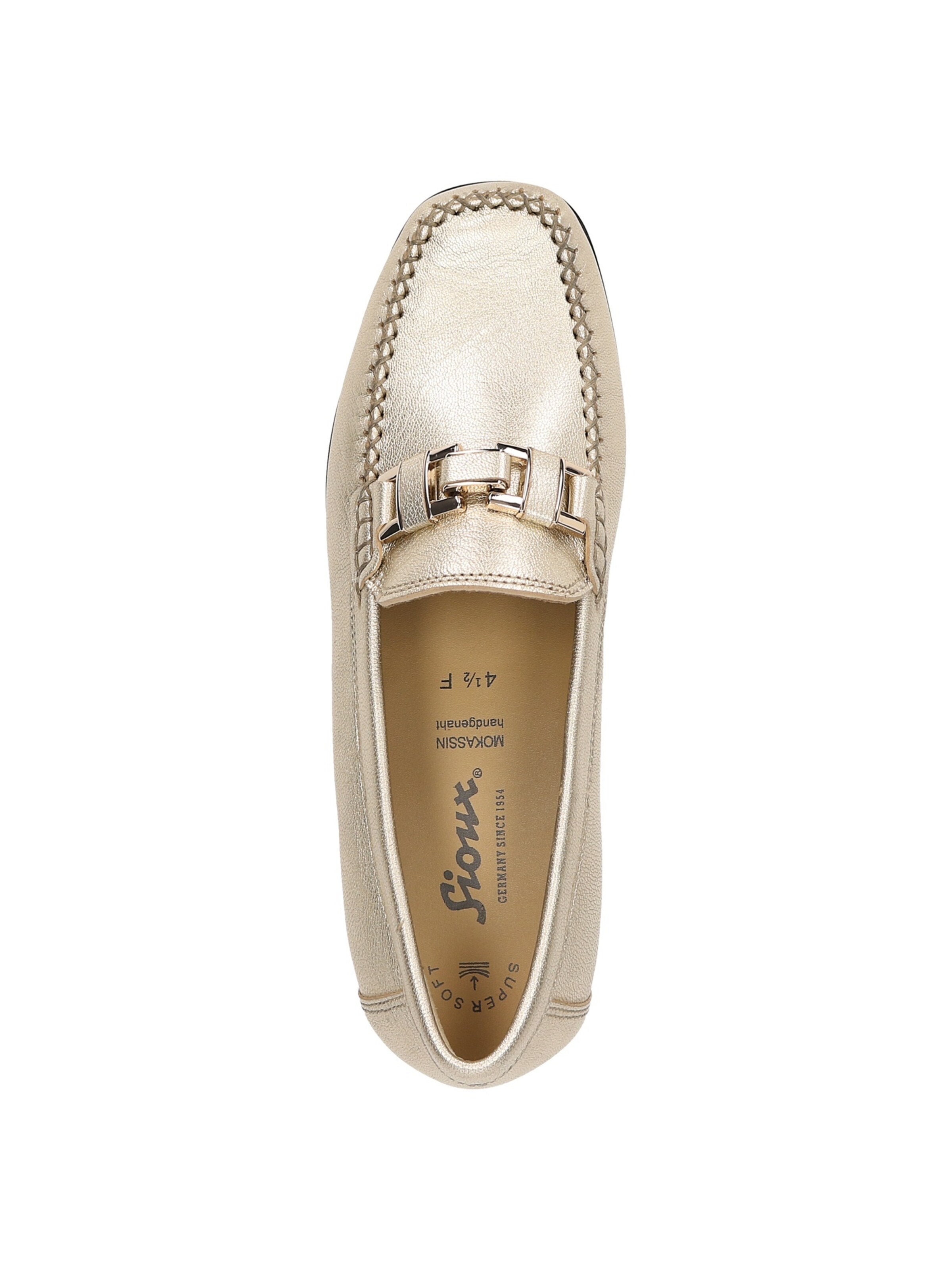 Chaussure basse 'Cambria' SIOUX en or