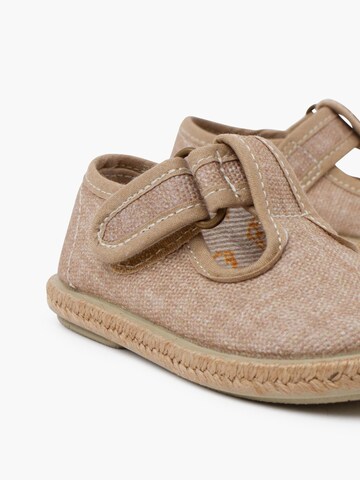 Pisamonas - Zapatos primeros pasos en beige