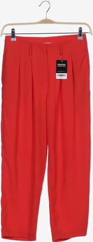 MSCH COPENHAGEN Pants in XS in Red: front