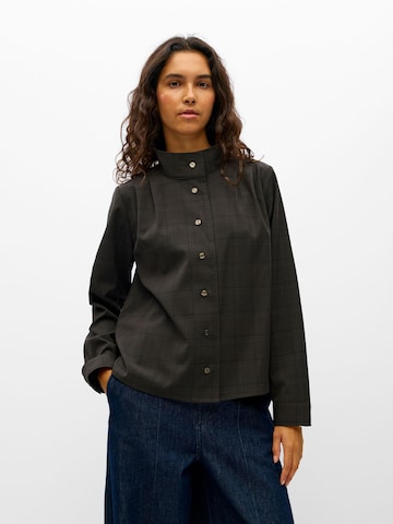 OBJECT Blouse 'OBJMille' in Brown: front