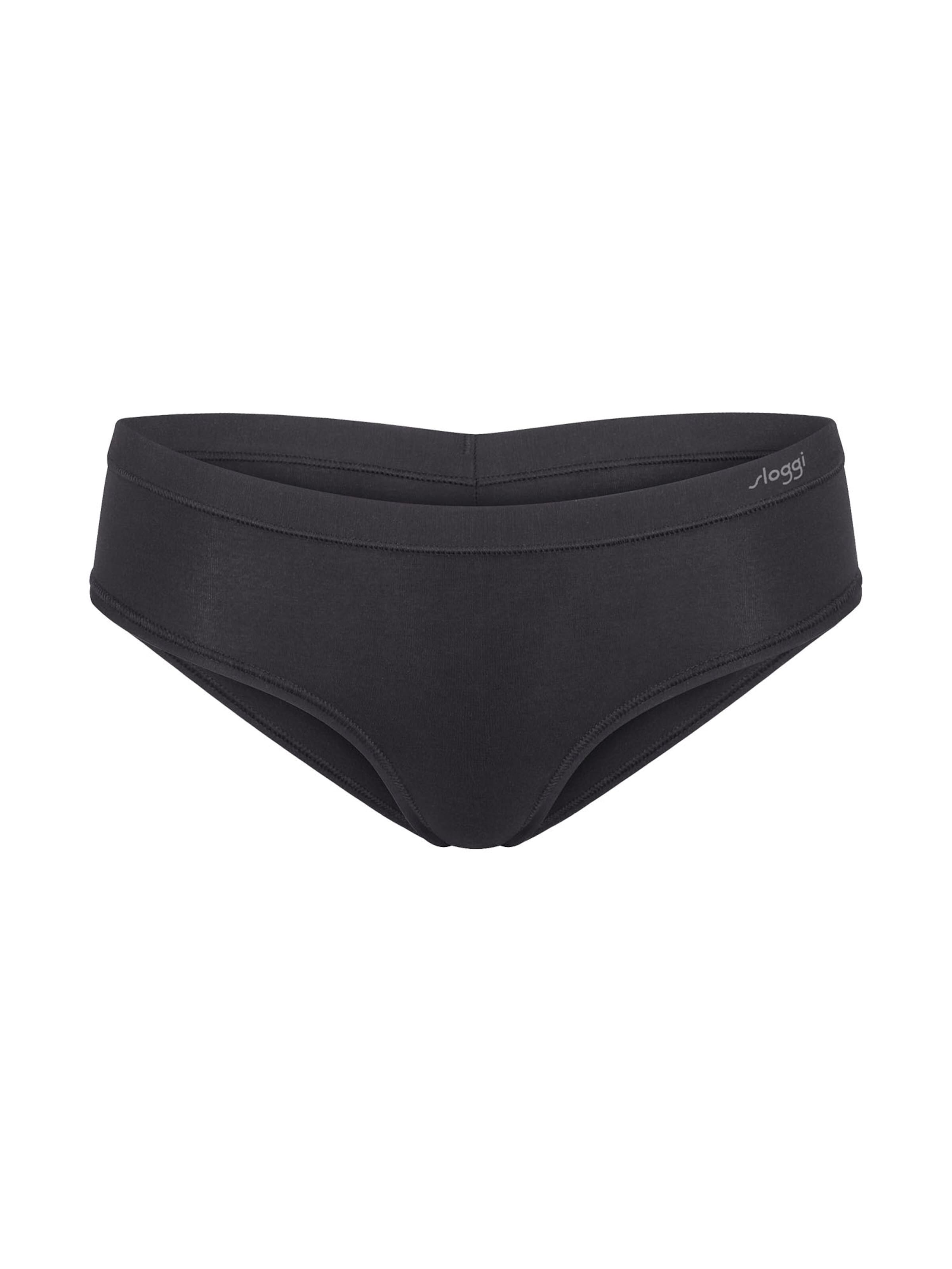 SLOGGI Boyshorts ' Blue FREE Evolve ' in Black: front