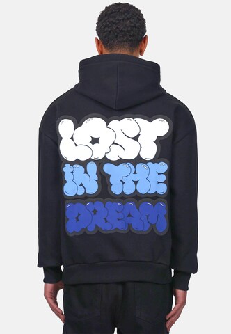 Dropsize Sweatshirt 'Lost Dream' in Schwarz: Vorderseite