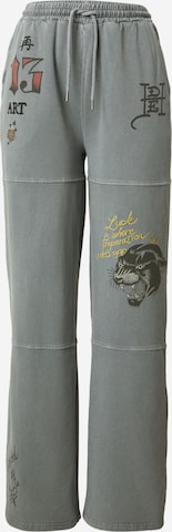 Ed Hardy - Loosefit Pantalón en gris: frente