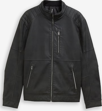 Veste mi-saison TOM TAILOR en noir : devant