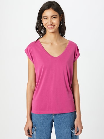 PIECES T-Shirt 'KAMALA' in Pink: predná strana