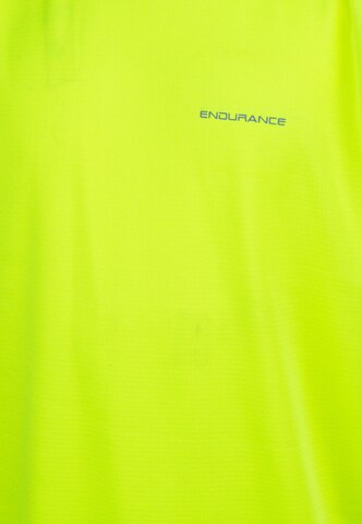 ENDURANCE Performance Shirt 'Vernon' in Yellow