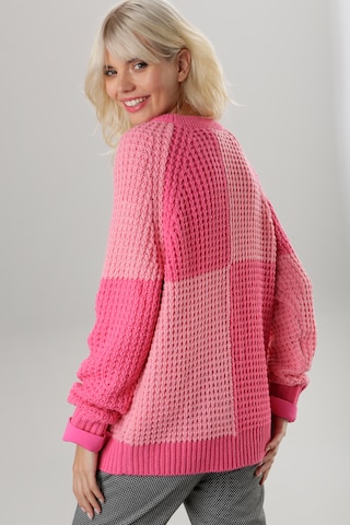 Aniston SELECTED Sweater in Pink