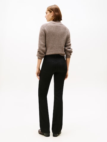 TOMMY HILFIGER Bootcut Jeansy w kolorze czarny