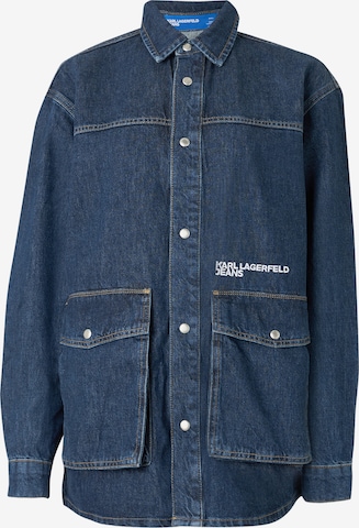 KARL LAGERFELD JEANS Pusero värissä sininen: etupuoli