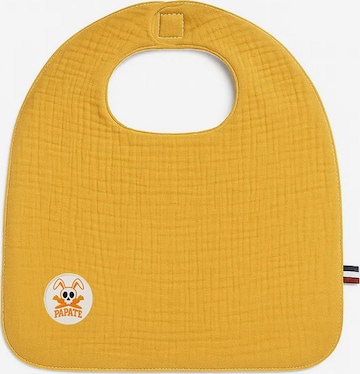 PAPATE - Babero en amarillo: frente