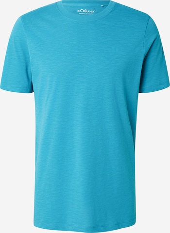 T-Shirt s.Oliver en bleu : devant