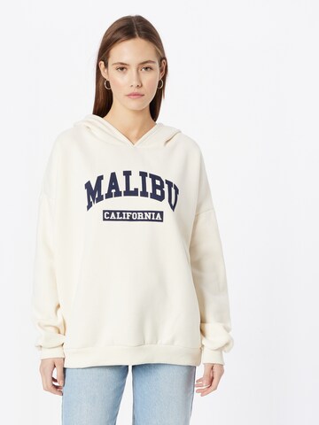 Edikted Sweatshirt in Beige: front