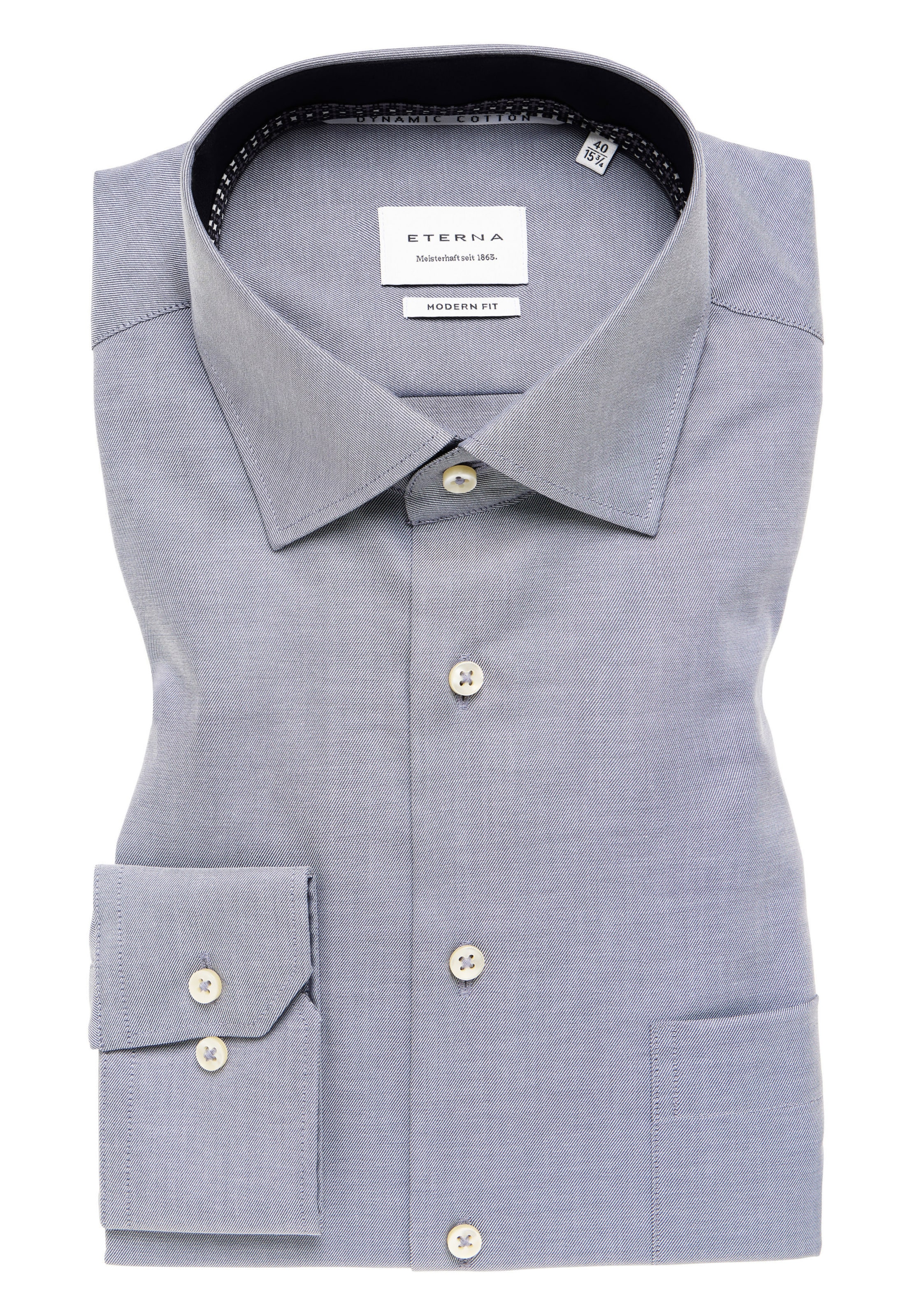 ETERNA Regular Fit Hemd in Lila