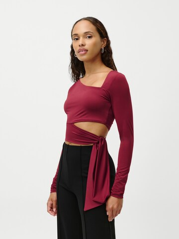 LeGer by Lena Gercke Koszulka 'Candy' w kolorze czerwony