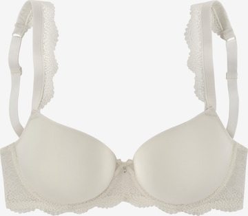 NUANCE T-shirt Bra in White: front