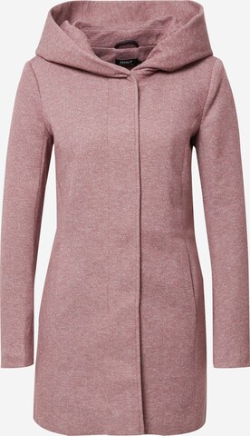 Manteau mi-saison 'Sedona' ONLY en rose : devant