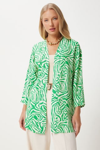 Happiness İstanbul Kimono in Grün