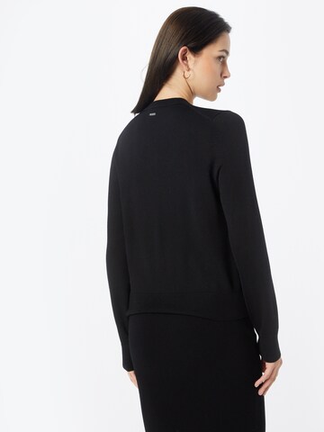 BOSS Knit cardigan 'Fadenasi' in Black