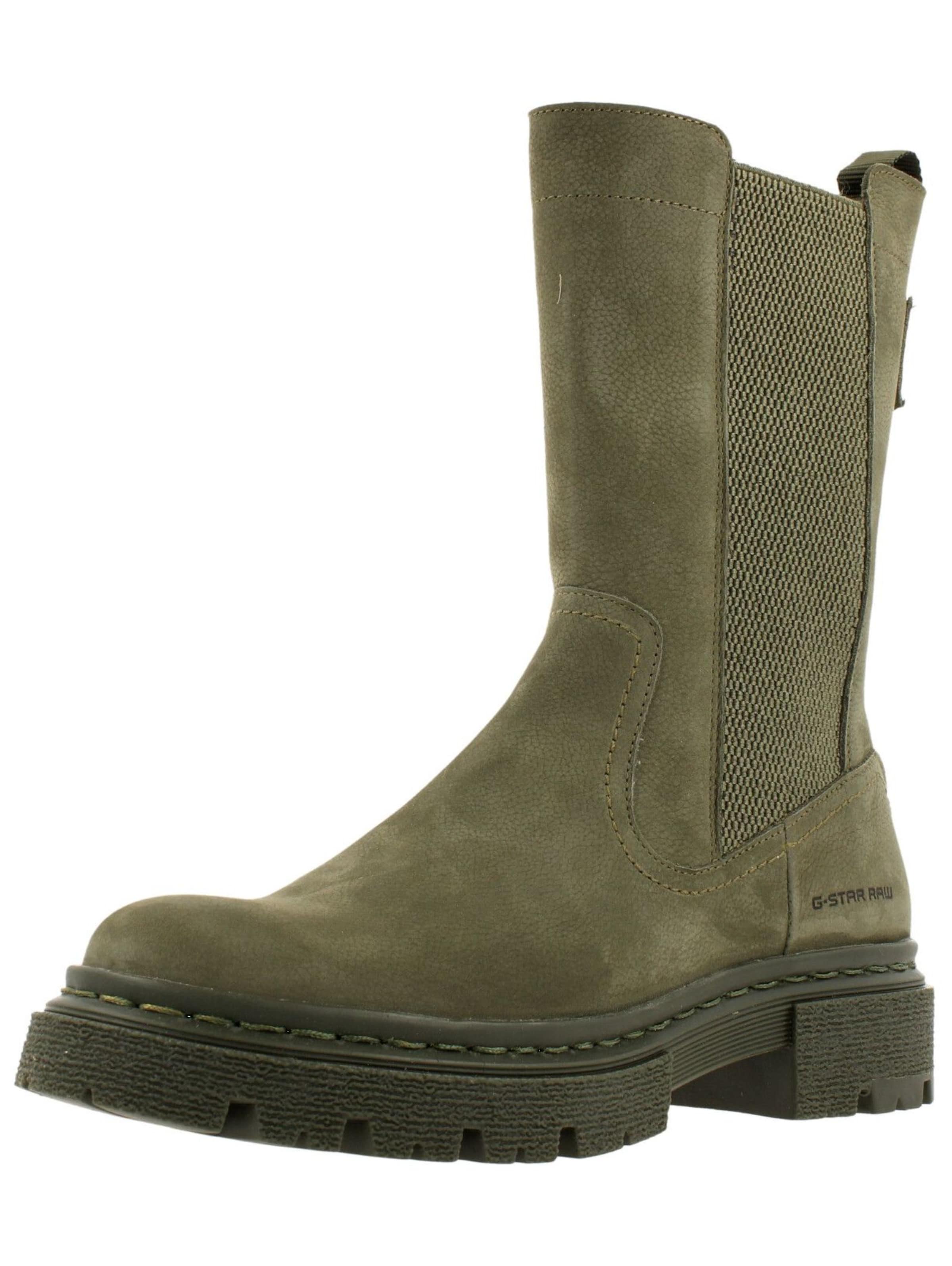 G-STAR Bootie 'Kafey' in Green: front