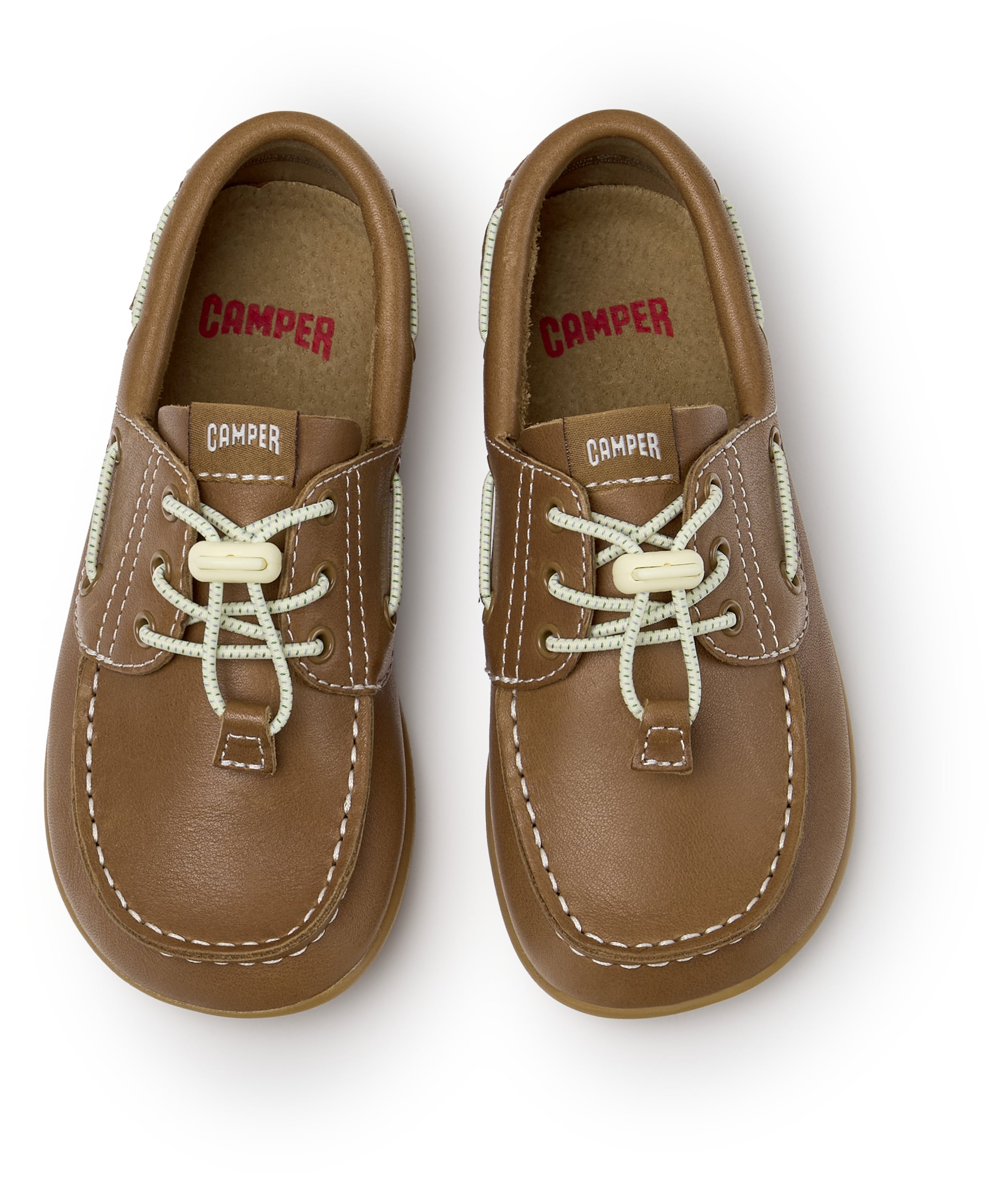 CAMPER Lage schoen 'Peu Cami' in Bruin