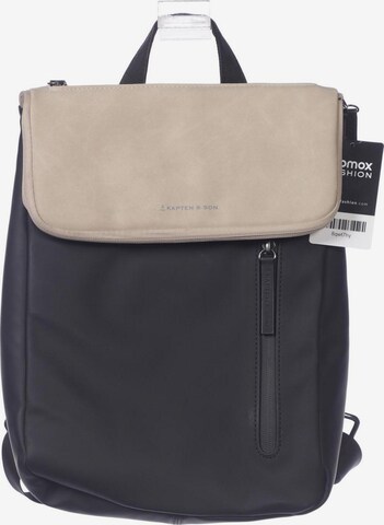 Kapten & Son Backpack in One size in Black: front