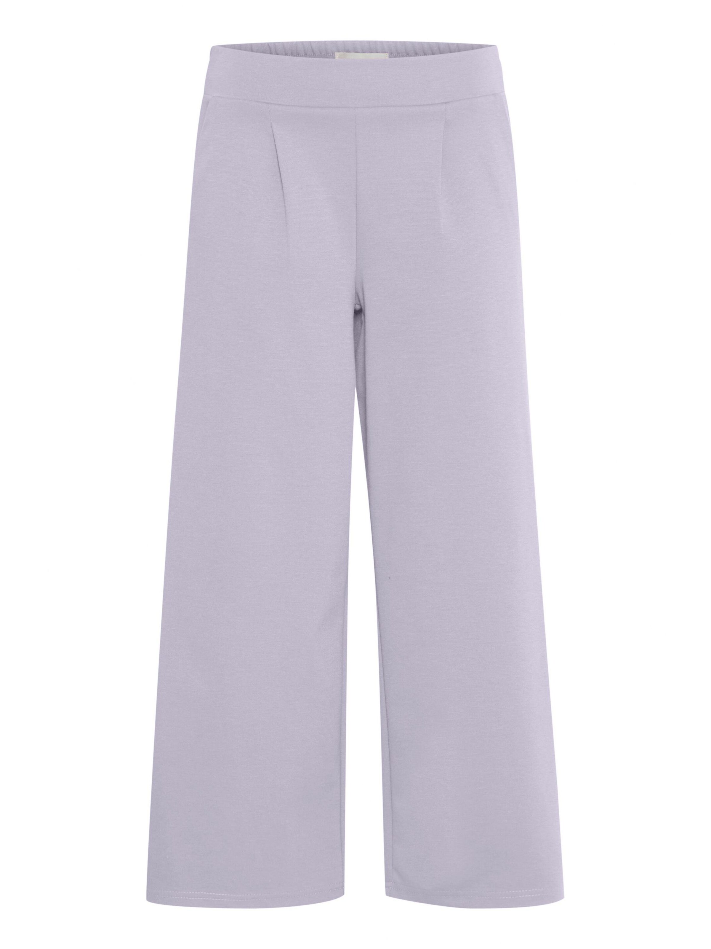 ICHI Broek 'Kate' in Lila: voorkant