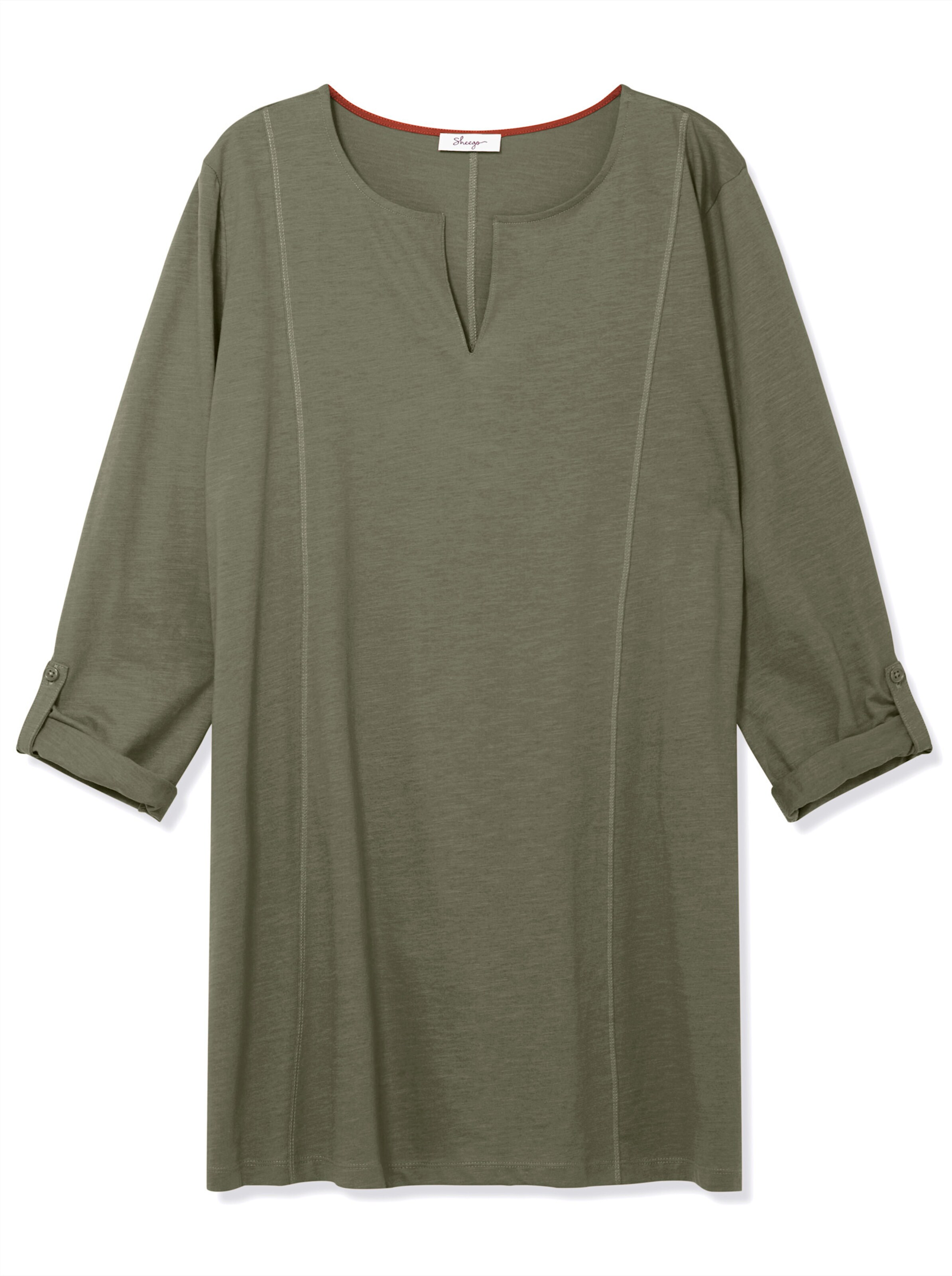 SHEEGO Póló - zöld: elől