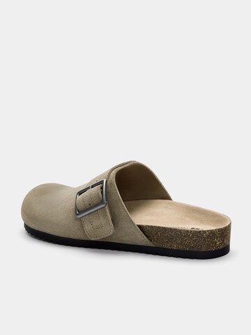 Pull&Bear Mule in Grey