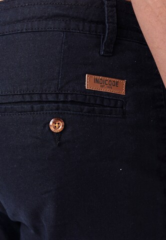 INDICODE JEANS Regular Cargobroek 'Cagle' in Blauw