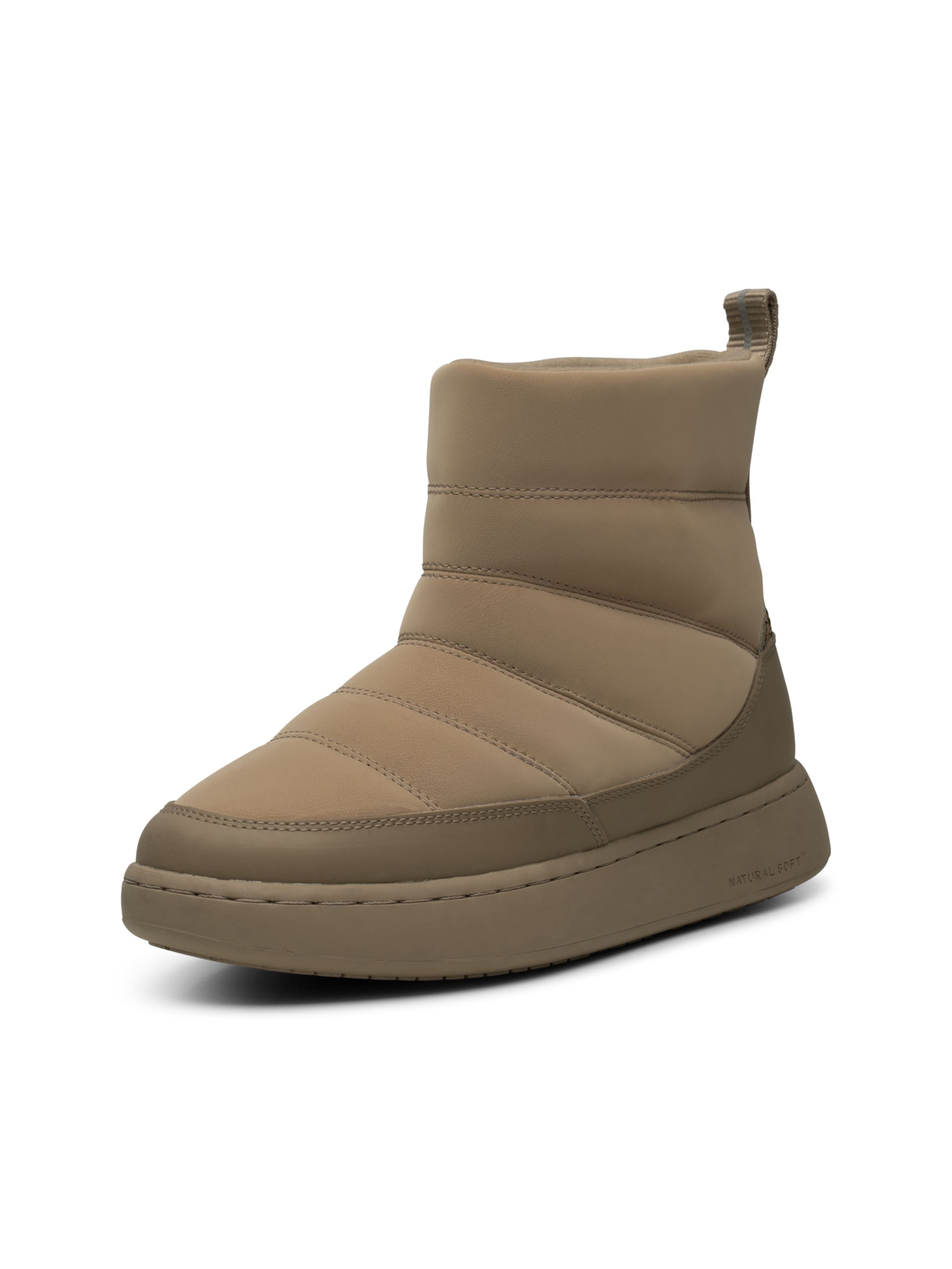 WODEN Snowboots 'Isa' i beige: forside