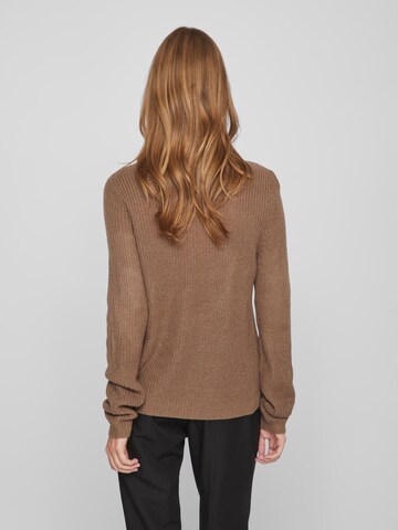 VILA Sweater 'Lou' in Brown