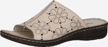 CAPRICE Mules in Beige: front