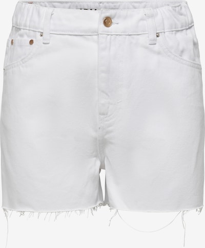 JDY Shorts 'Zigga' in white denim, Produktansicht