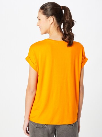 ONLY T-Shirt 'Moster' in Orange