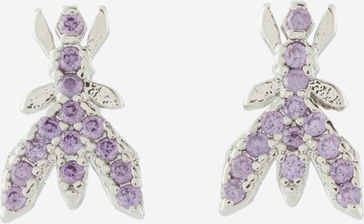 PATRIZIA PEPE Boucles d'oreilles en violet / argent, Vue avec produit