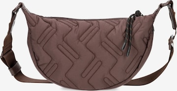 ZWEI Crossbody Bag 'Cleo' in Brown: front