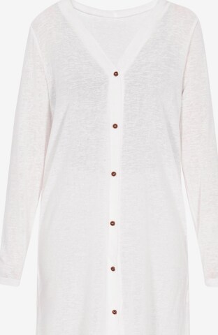 HALEE - Casaco de malha em branco: frente