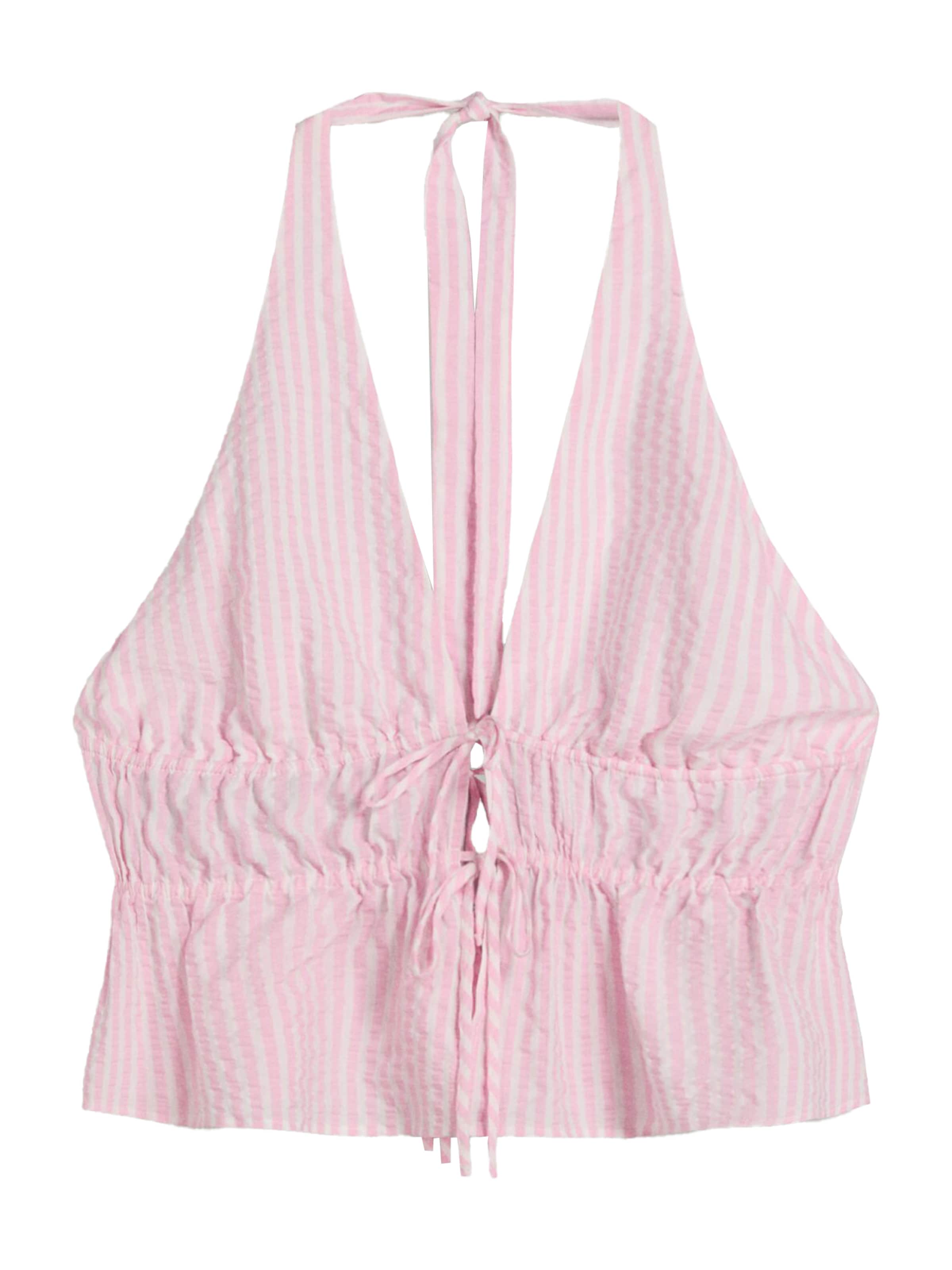 Bershka Top – pink: přední strana
