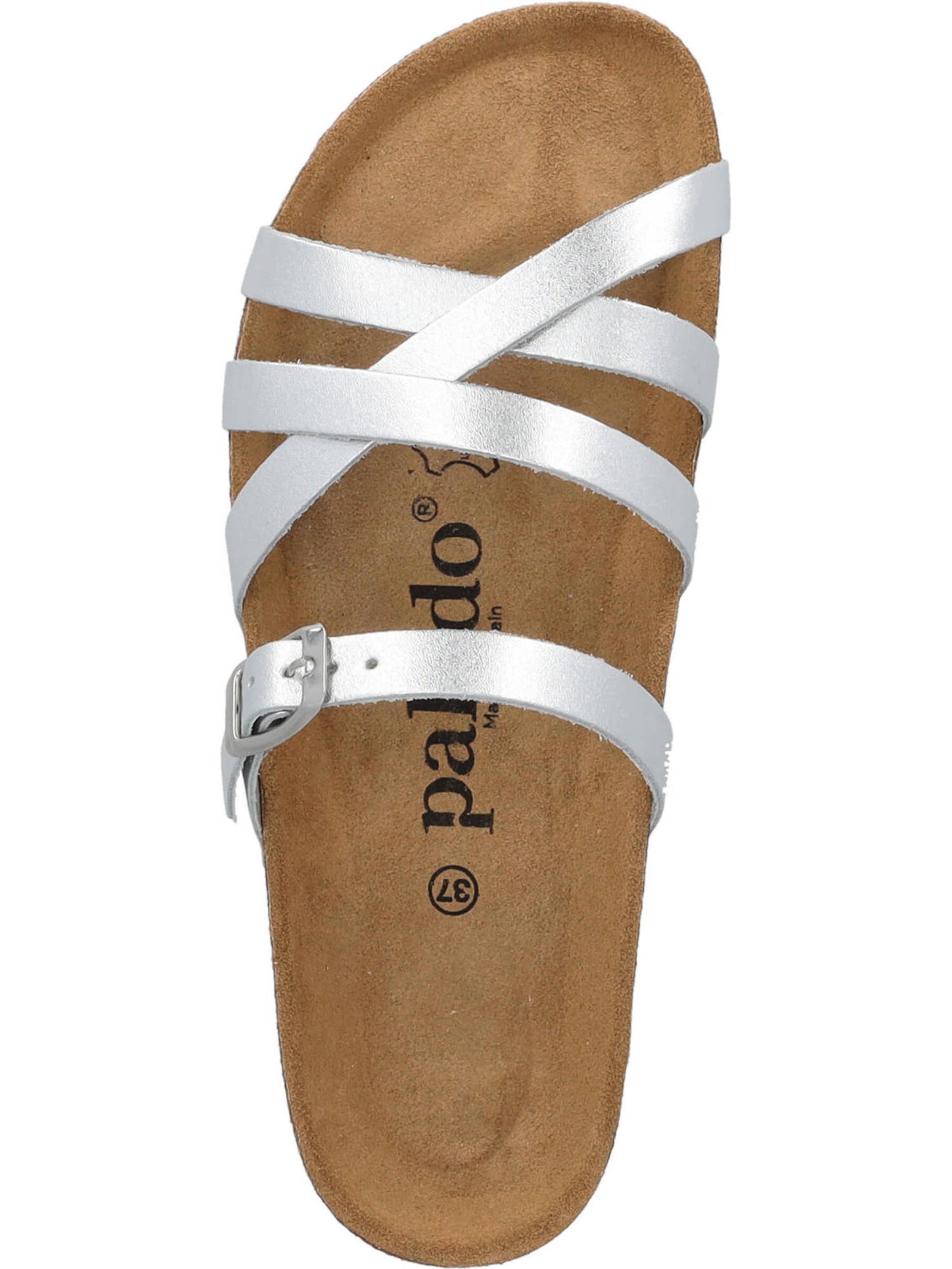 Saboți 'Cruisi' de la Palado pe argintiu