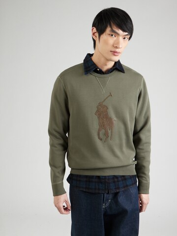 Felpa di Polo Ralph Lauren in verde: frontale