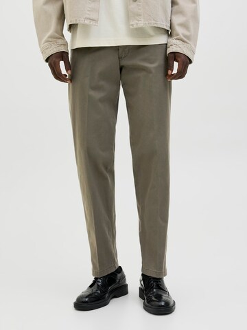 JACK & JONES Regular Chino trousers 'JPSTKANE BARRET' in Green: front