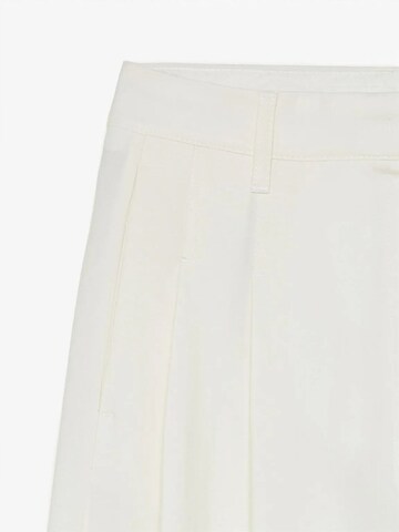 Dilvin Wide leg Pants in Beige