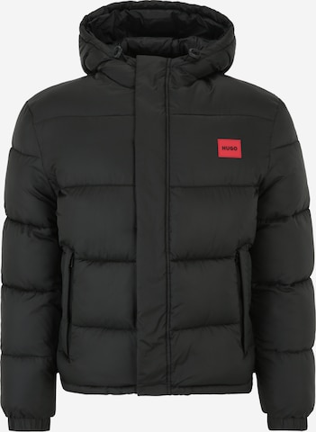 HUGO Red - Chaqueta de invierno 'Balin' en negro: frente