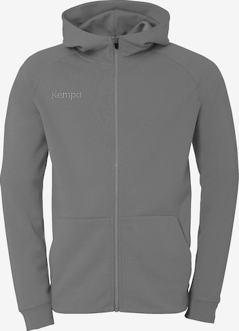 KEMPA Sportjacke in Grau: Vorderseite