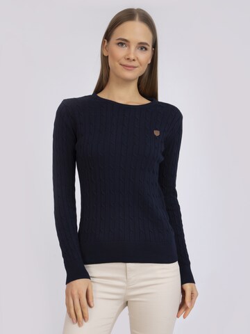 Sir Raymond Tailor Sweater 'Authen' in Blue: front