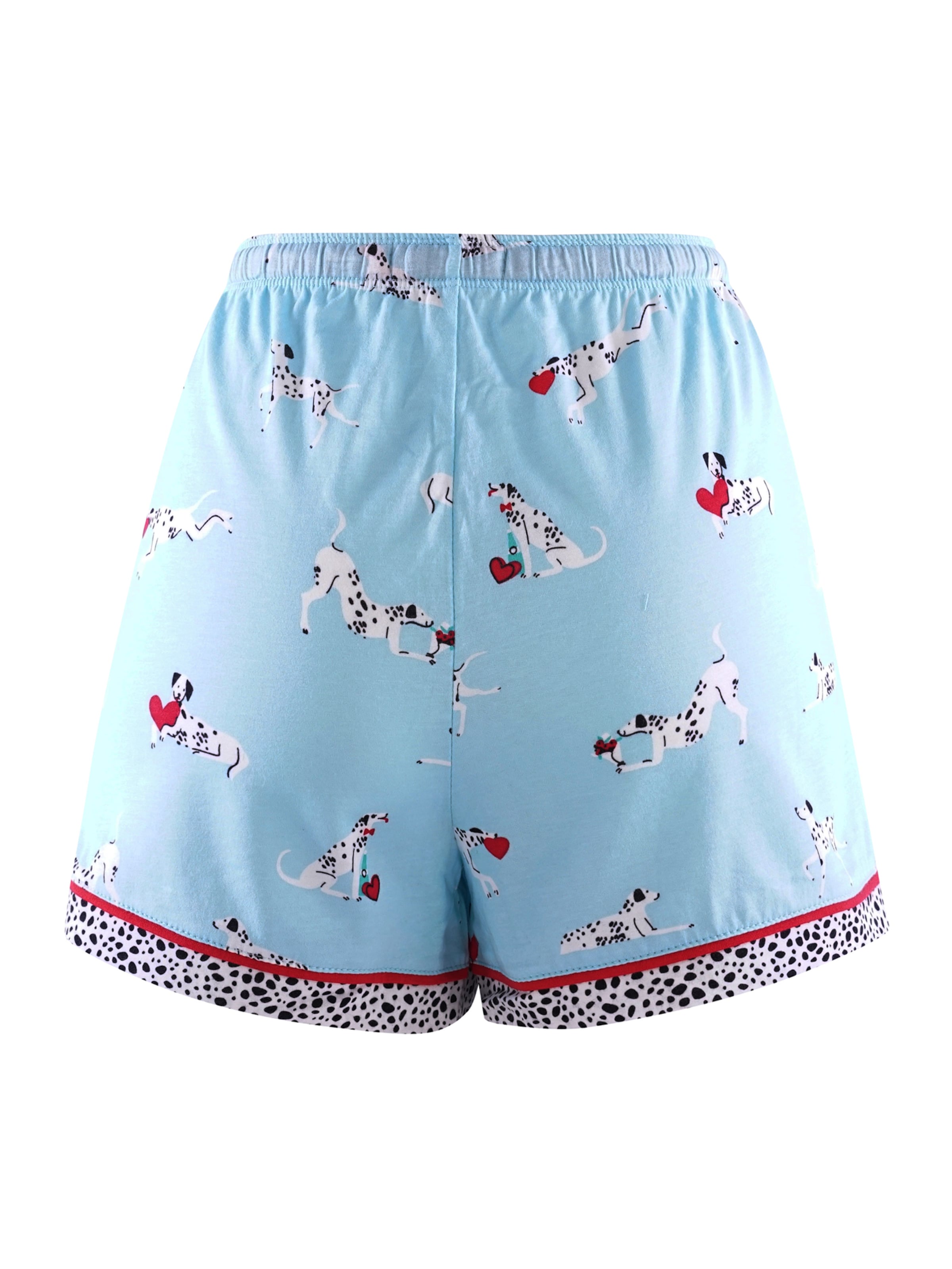 PJ Salvage - Pantalón de pijama 'Puppy Love' en azul