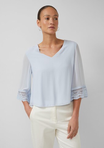 s.Oliver Blouse in Blauw: voorkant